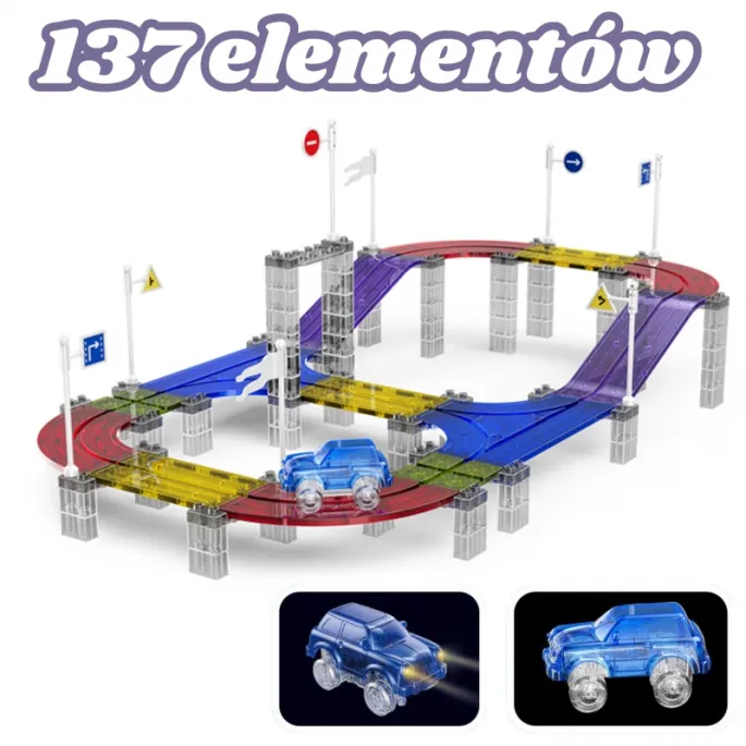 Elementy toru dla dzieci od 3 roku życia