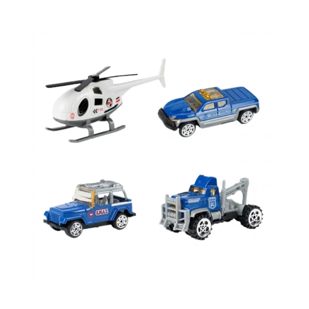 Realistyczne detale w zabawce policyjnej