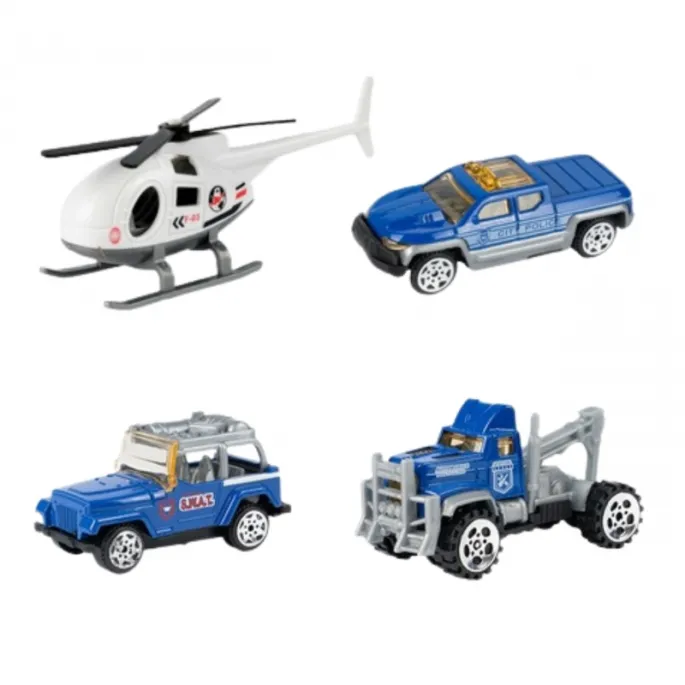 Realistyczne detale w zabawce policyjnej