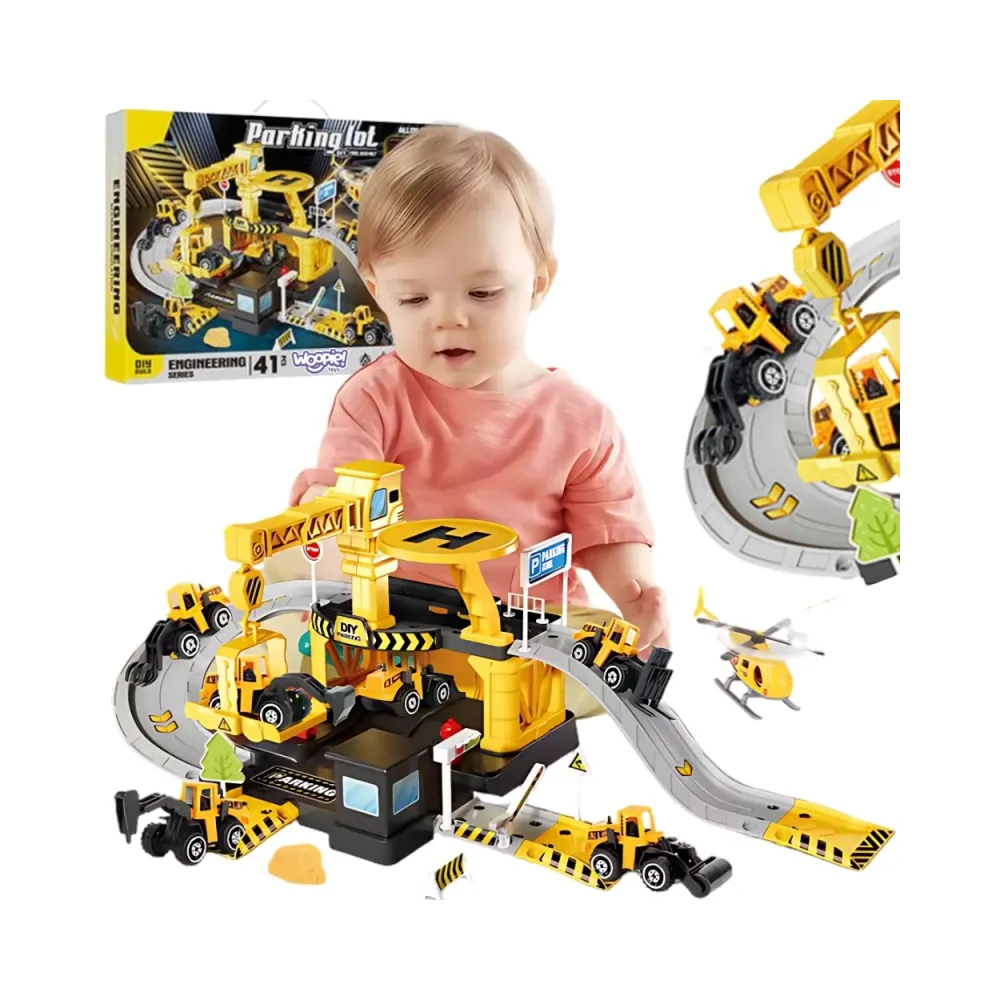 WOOPIE Garaż Parking Roboty Drogowe 41el.