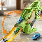 WOOPIE Zestaw Pojazdów Tor Dinozaur Pożeracz 13el.