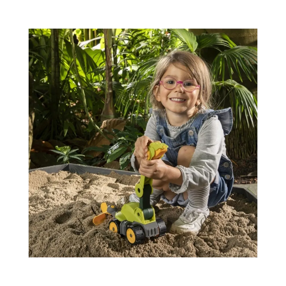 BIG Pług Zraszacz Dinozaur Power Worker Zabawka do Piasku