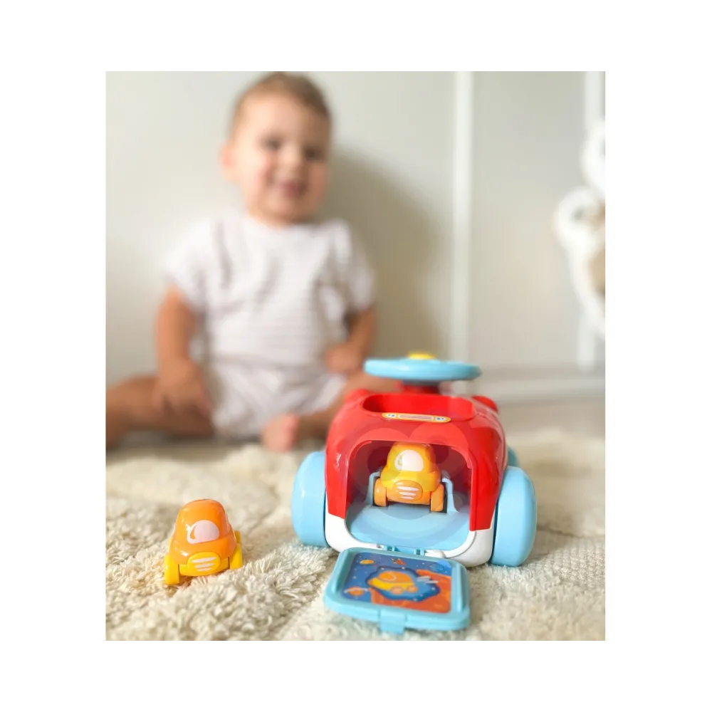 WOOPIE BABY Wyrzutnia Samochodów Auto Katapulta Zestaw