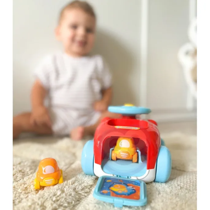 Zestaw z katapultą i pojazdami WOOPIE BABY