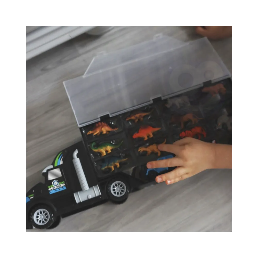 WOOPIE Samochód Transporter Dinozaury Ciężarówka