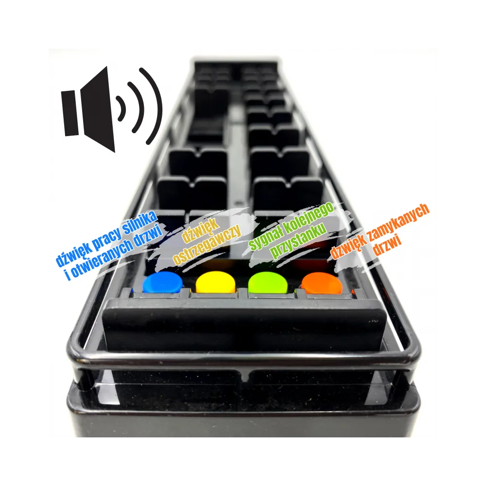 WOOPIE Autobus ze Światłami i Otwieranymi Drzwiami