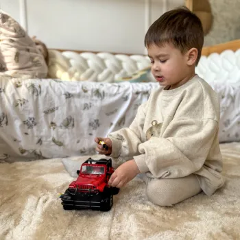 WOOPIE Jeep Auto Samochód Terenowy z Dźwiękiem i Światłem