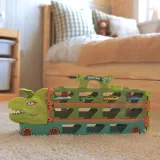 WOOPIE Zabawkowa Ciężarówka Dinozaur Tor 2,1 m dla Samochodzików