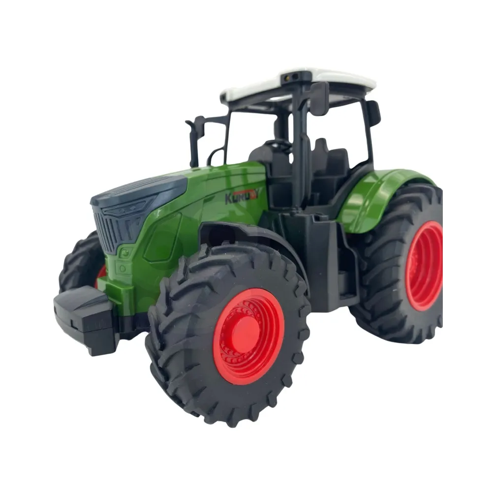 WOOPIE Traktor Ciągnik Gumowe Koła Zielony