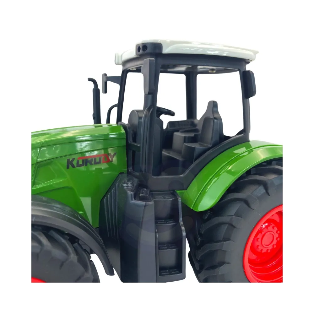 WOOPIE Traktor Ciągnik Gumowe Koła Zielony