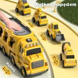 WOOPIE Laweta Drogowa zestaw 5 Aut - Pomoc Drogowa