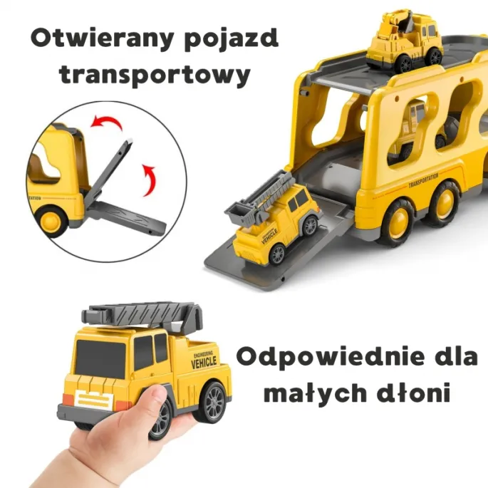 Laweta z dźwiękami i światłami do zabawy