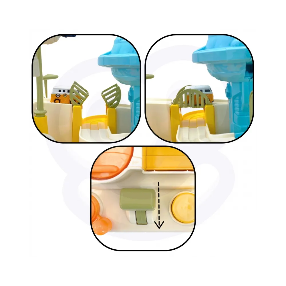 WOOPIE Interaktywny Tor Samochodowy "Kosmiczna Przygoda"