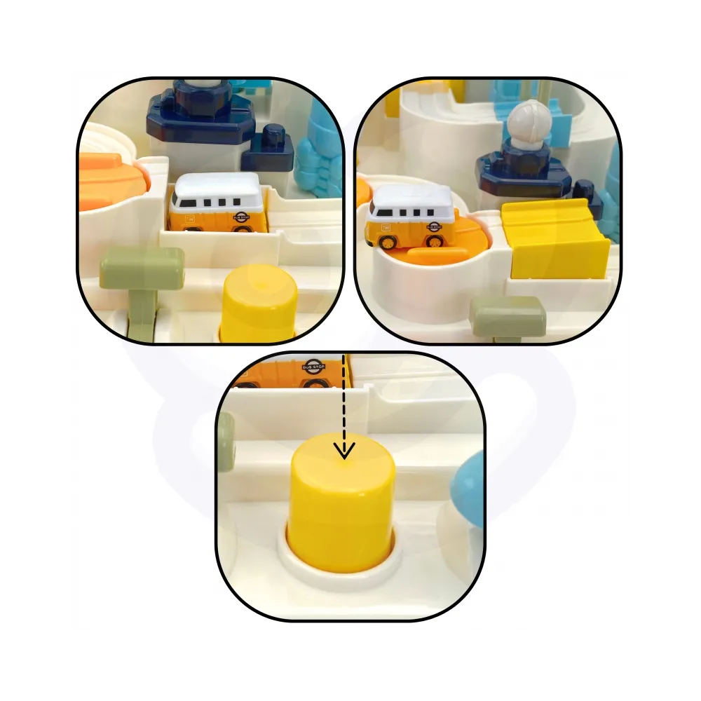 WOOPIE Interaktywny Tor Samochodowy "Kosmiczna Przygoda"