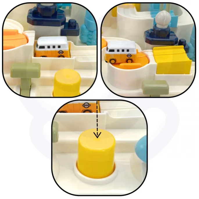 Ruchome elementy toru do kosmicznych przygód