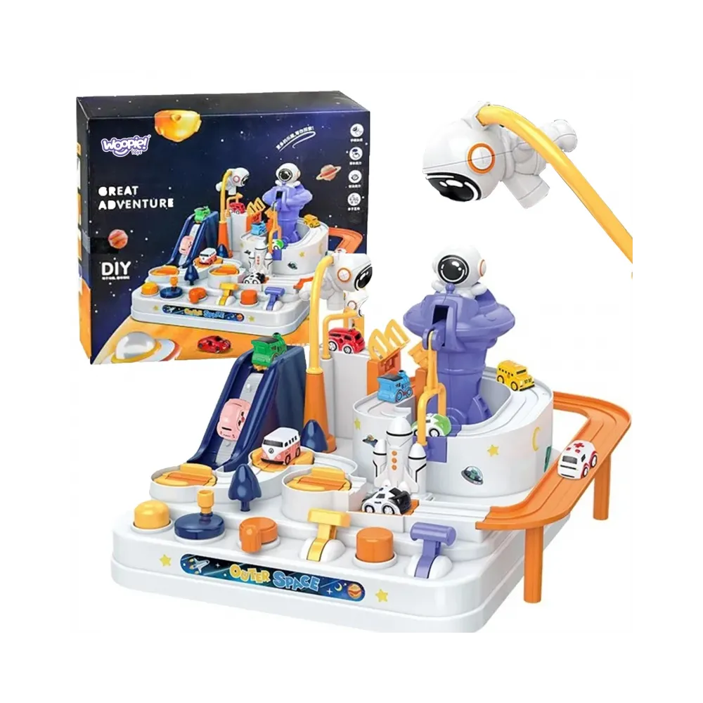 WOOPIE Interaktywny Tor Przeszkód dla Aut "Przygoda Astronauty"