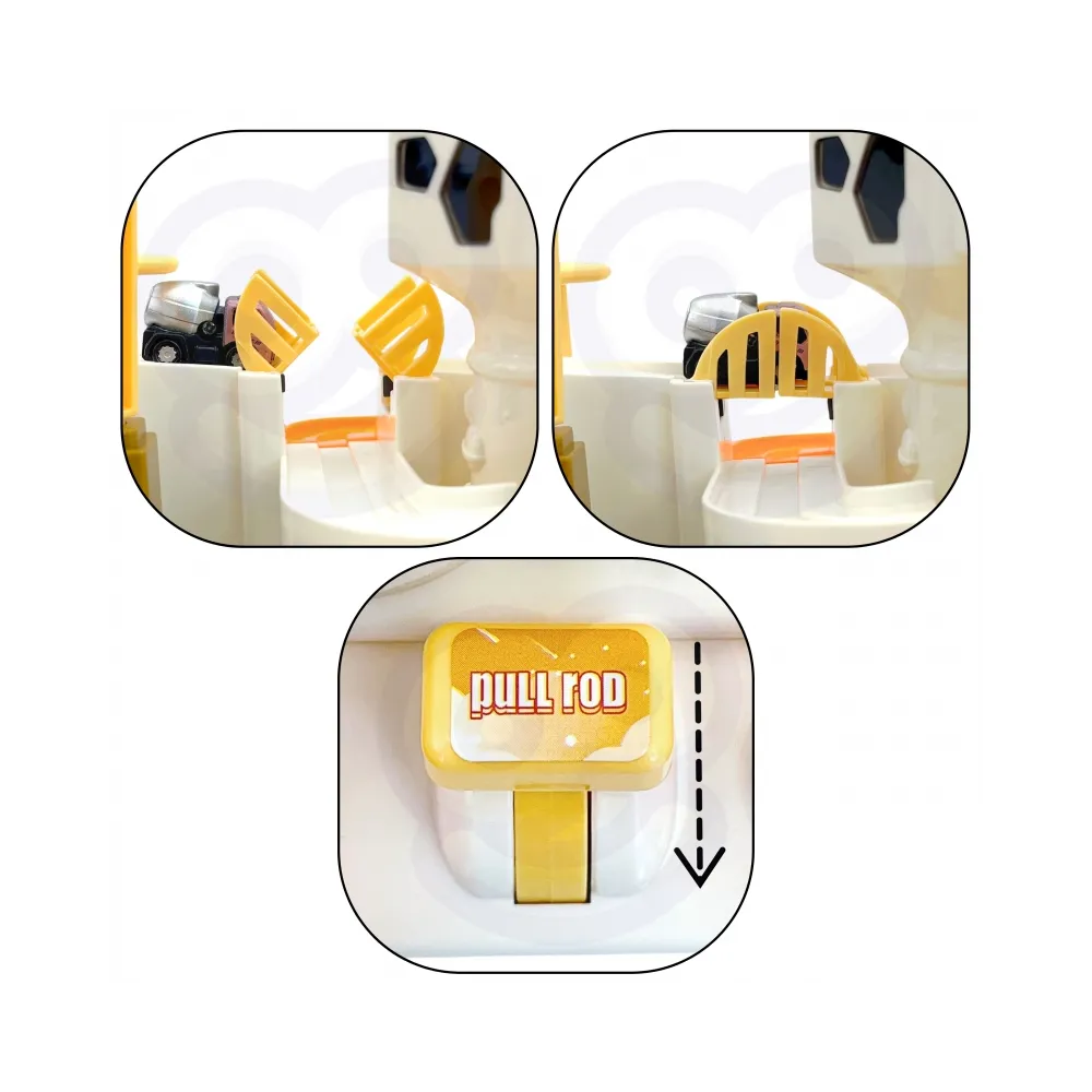 WOOPIE Interaktywny Tor Przeszkód Samochodowy " Kosmiczna Przygoda Astronauty"