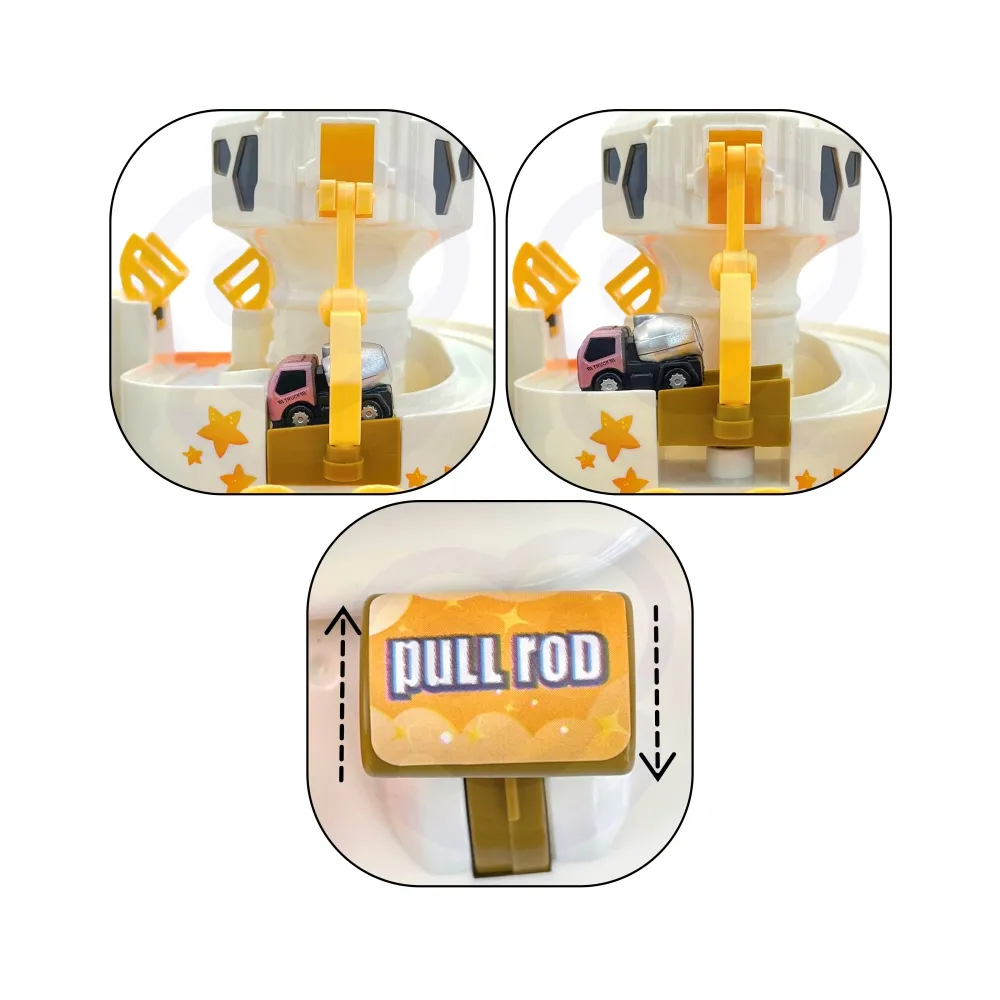 WOOPIE Interaktywny Tor Przeszkód Samochodowy " Kosmiczna Przygoda Astronauty"