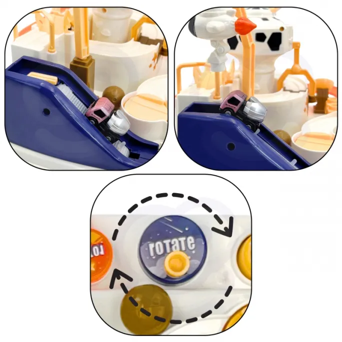 Tor przeszkód rozwijający zdolności manualne dzieci