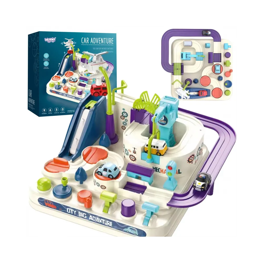 WOOPIE Interaktywny Tor Przeszkód Samochodowy "Pojazdy Miejskie"