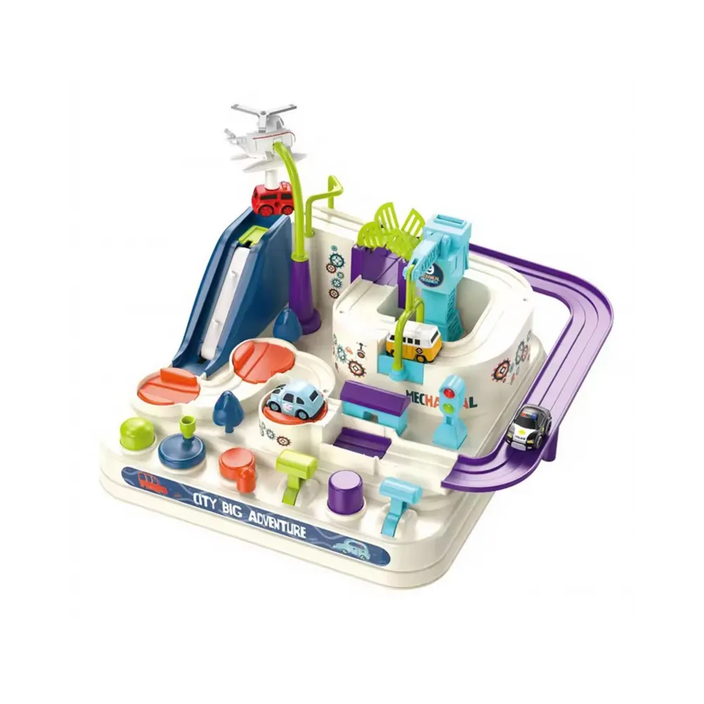 WOOPIE Interaktywny Tor Przeszkód Samochodowy "Pojazdy Miejskie"