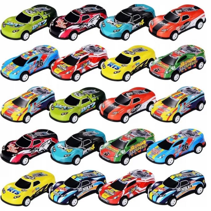 Kolorowe wzory samochodzików rozwijają wyobraźnię dzieci