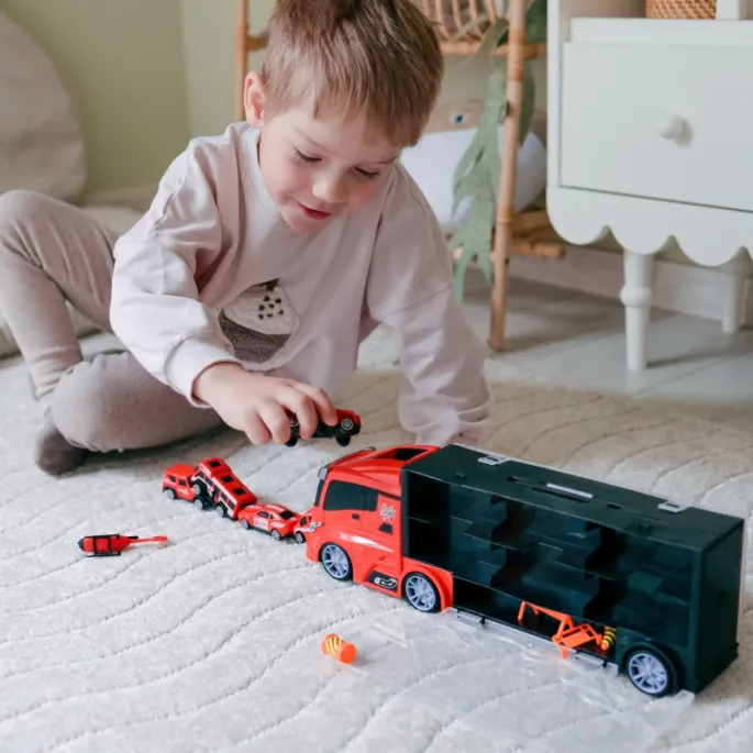 Laweta z wyrzutnią autek w zestawie