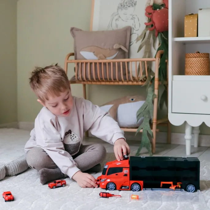 Samochody straży pożarnej w zestawie WOOPIE