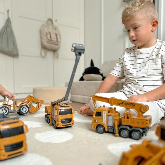 WOOPIE dźwigi i koparki w atrakcyjnej zabawie