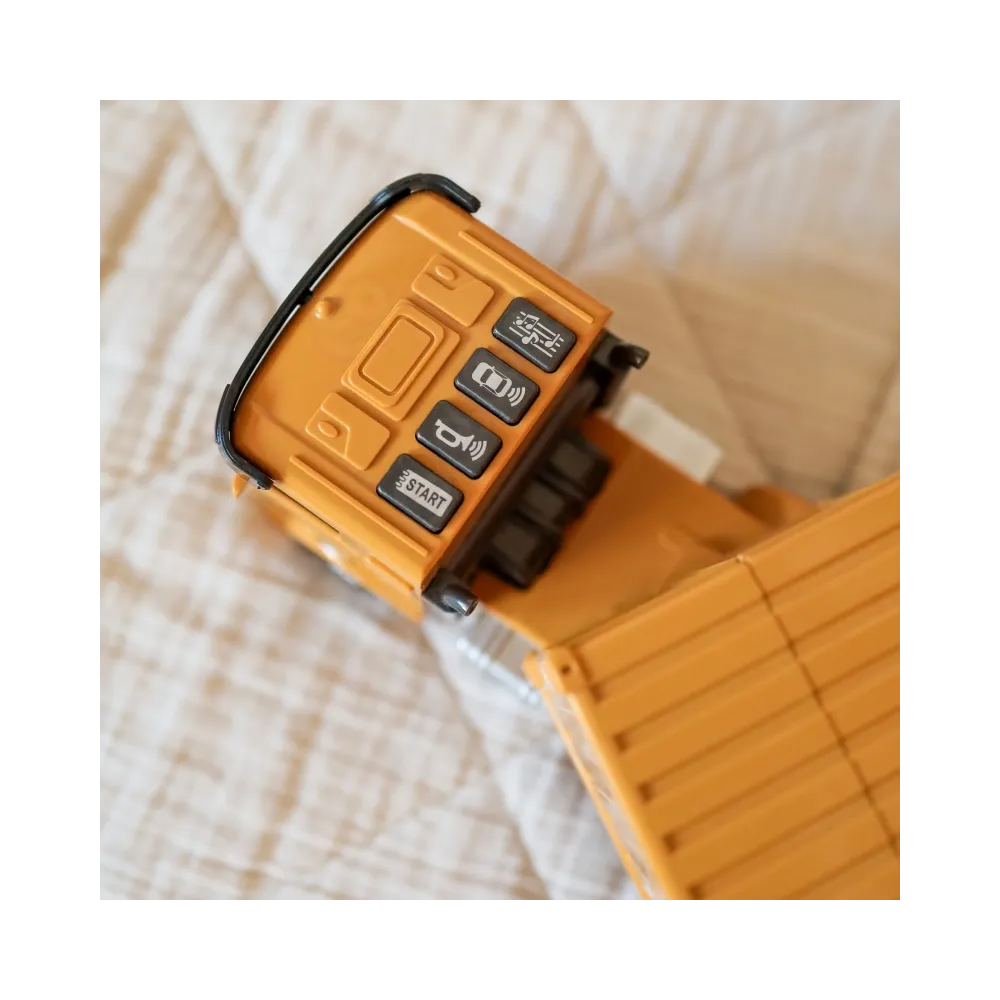 WOOPIE Samochód Ciężarowy 6w1 Zestaw Budowy Dźwig Resoraki Akcesoria