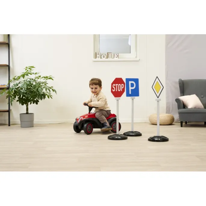 Bezpieczne zabawkowe znaki drogowe