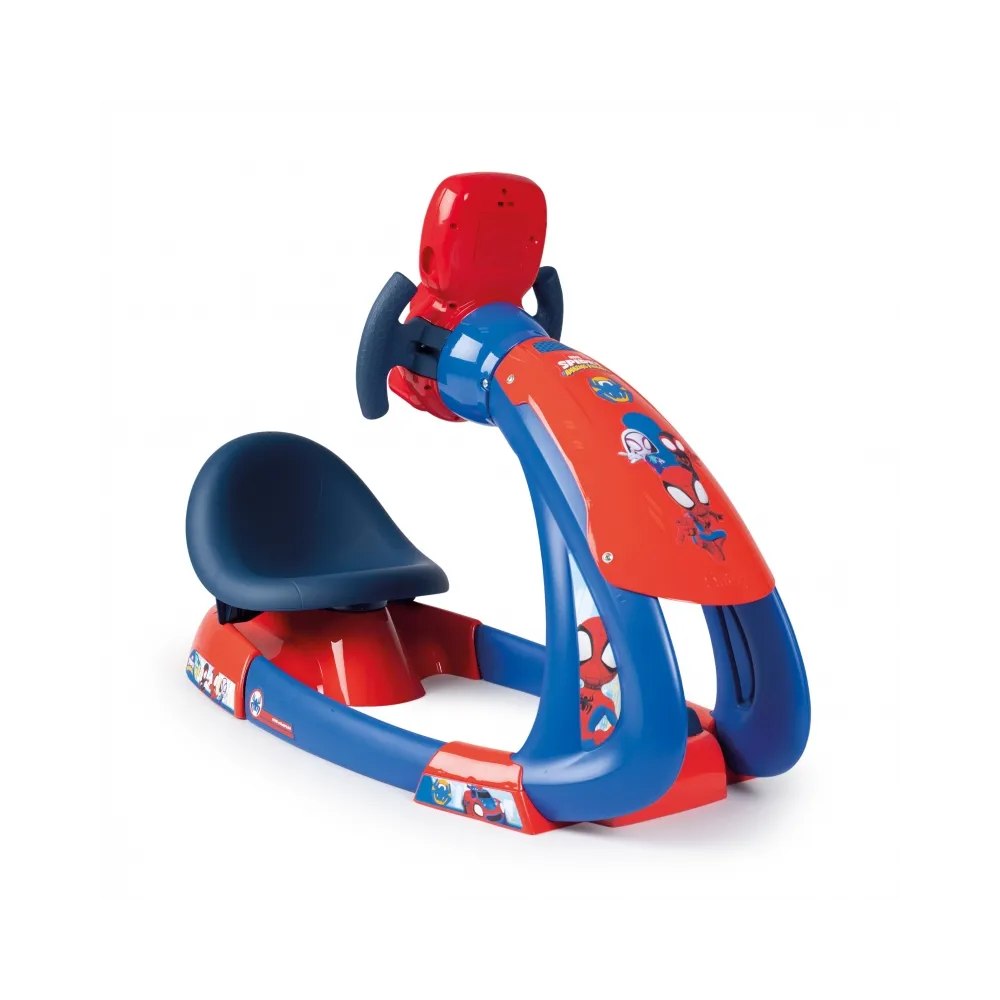 Zabawka dla dzieci Smoby Symulator jazdy Spidey z efektami świetlnymi