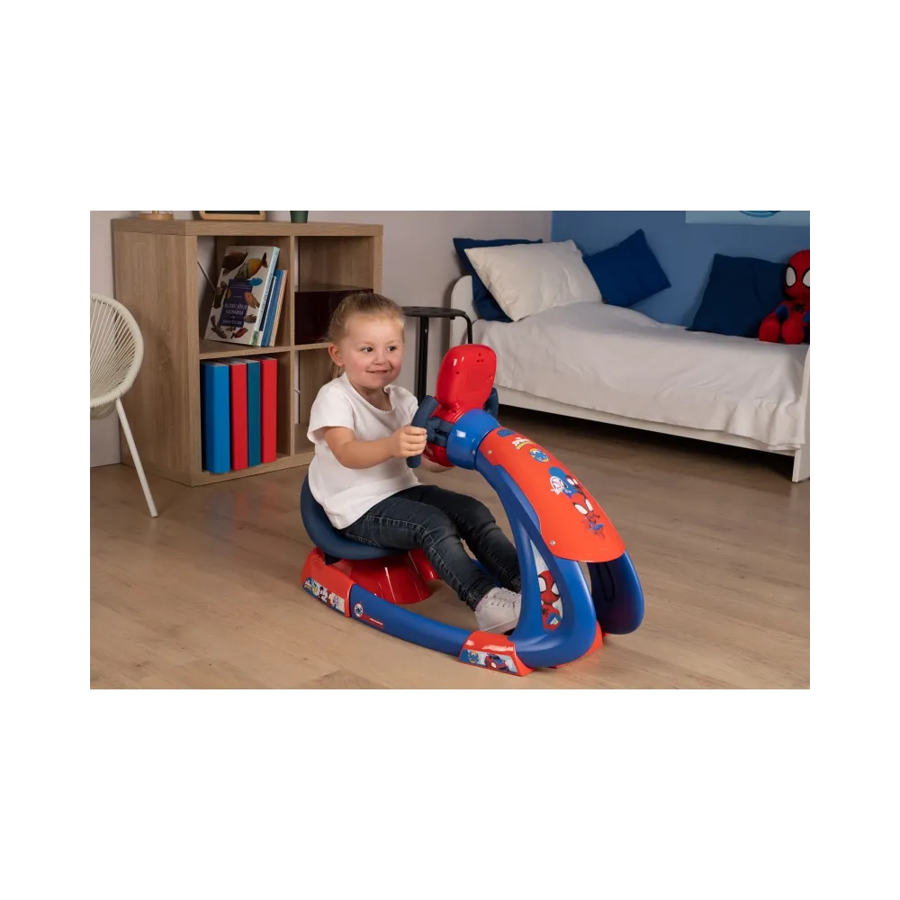 Regulowane siedzisko w zabawce Smoby Symulator jazdy