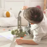 Ciuchcia do układania domina w formie dinozaura dla najmłodszych