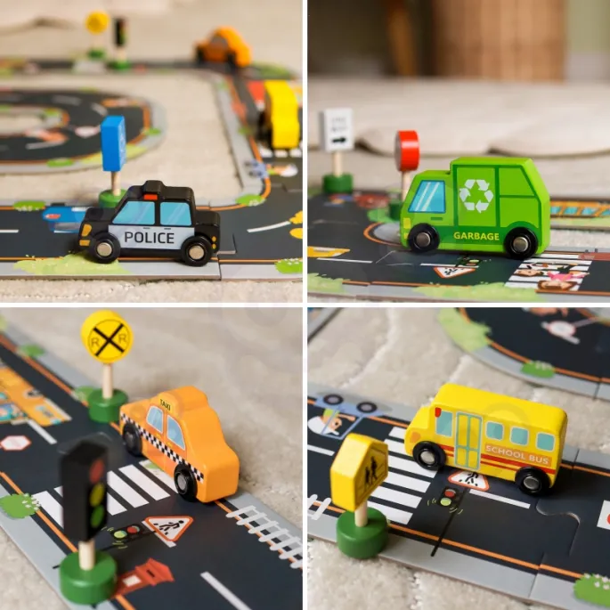 Bezpieczne drewniane zabawki dla maluchów