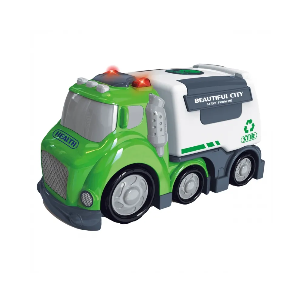 WOOPIE Śmieciarka CITY TRUCK Efekty Dźwiękowe i Świetlne