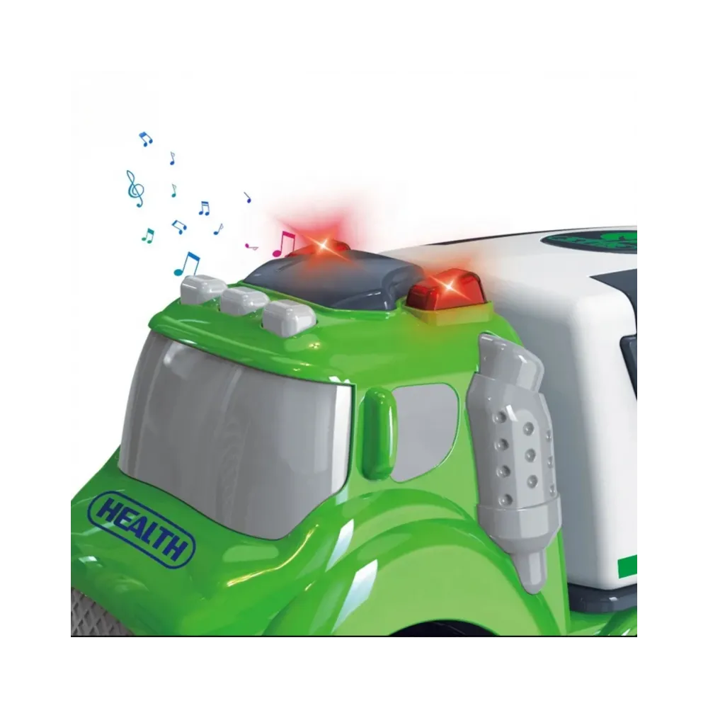 WOOPIE Śmieciarka CITY TRUCK Efekty Dźwiękowe i Świetlne