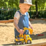 WOOPIE Koparka City Truck Efekty Dźwiękowe i Świetlne