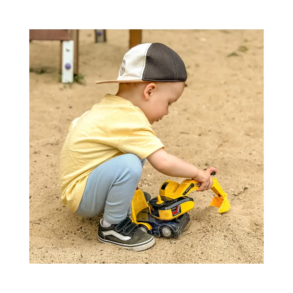 WOOPIE Koparka City Truck Efekty Dźwiękowe i Świetlne