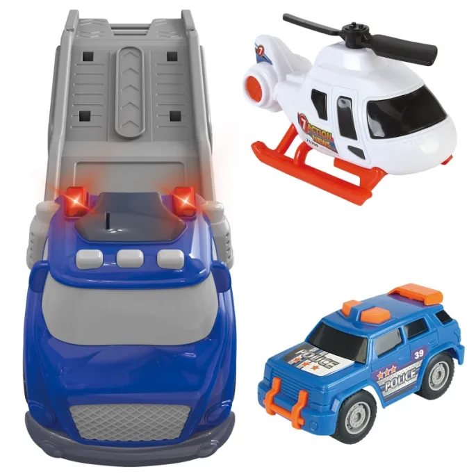 Interaktywna zabawka policyjna z efektami dźwiękowymi