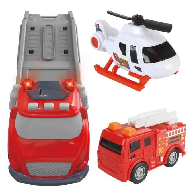 Fire Truck z serii CITY TRUCK dla małych bohaterów