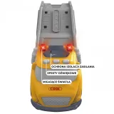 WOOPIE Żółta Laweta City Truck Efekty Dźwiękowe i Świetlne