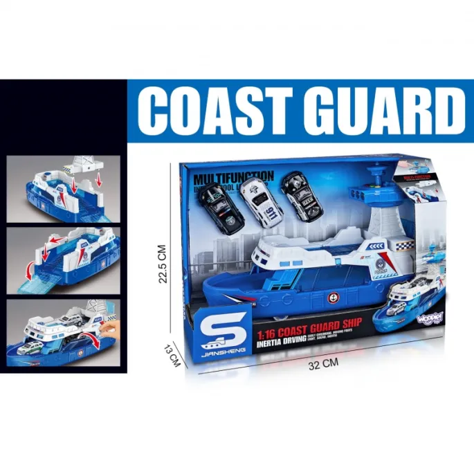 Zestaw do zabawy dla małych miłośników służb mundurowych