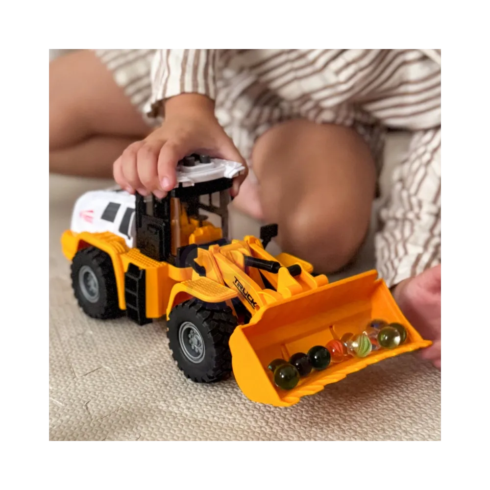 WOOPIE Koparka Ładowarka Budowlana 1:16 Efekty Świetlne i Dźwiękowe