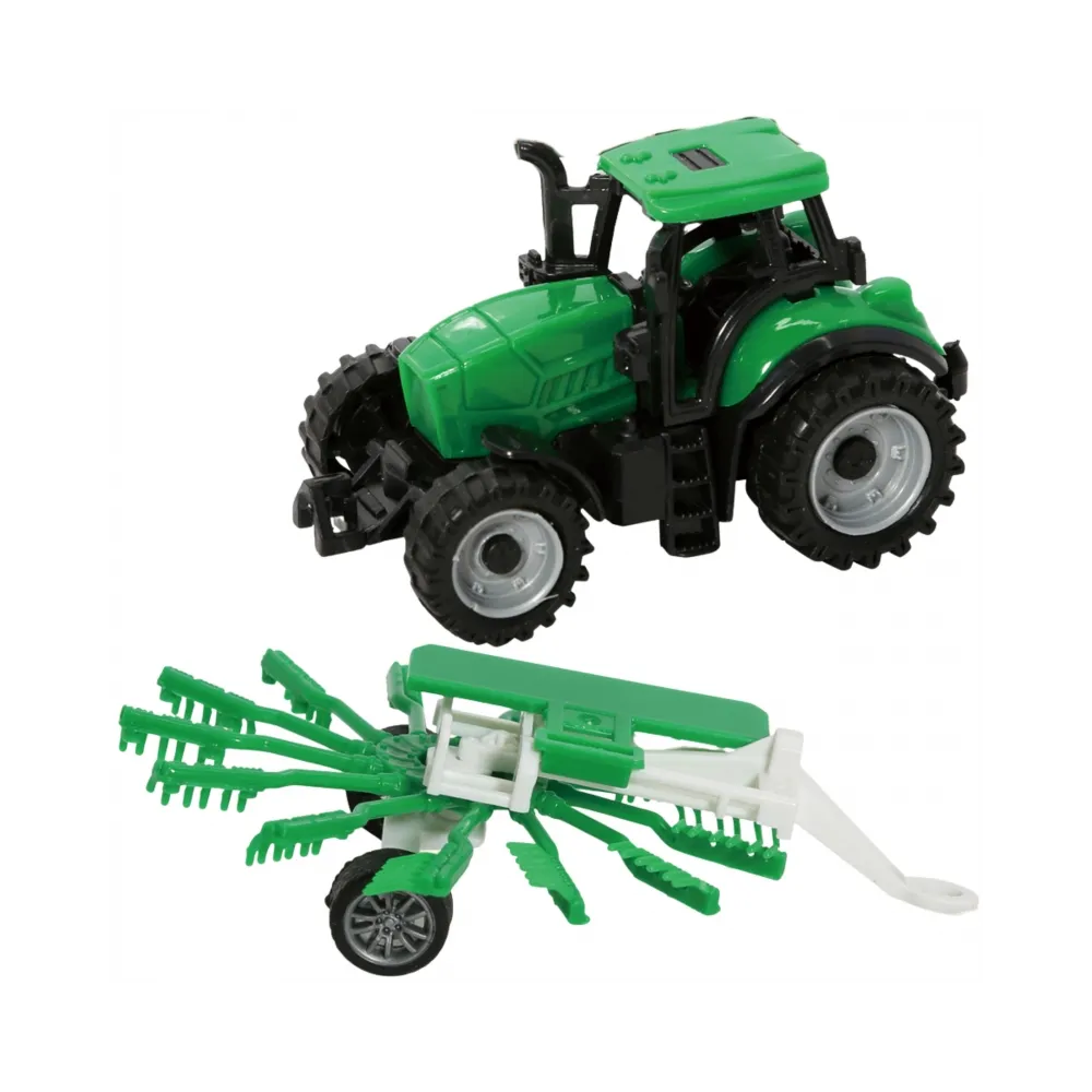 WOOPIE Traktor Rolniczy ze Zgrabiarką