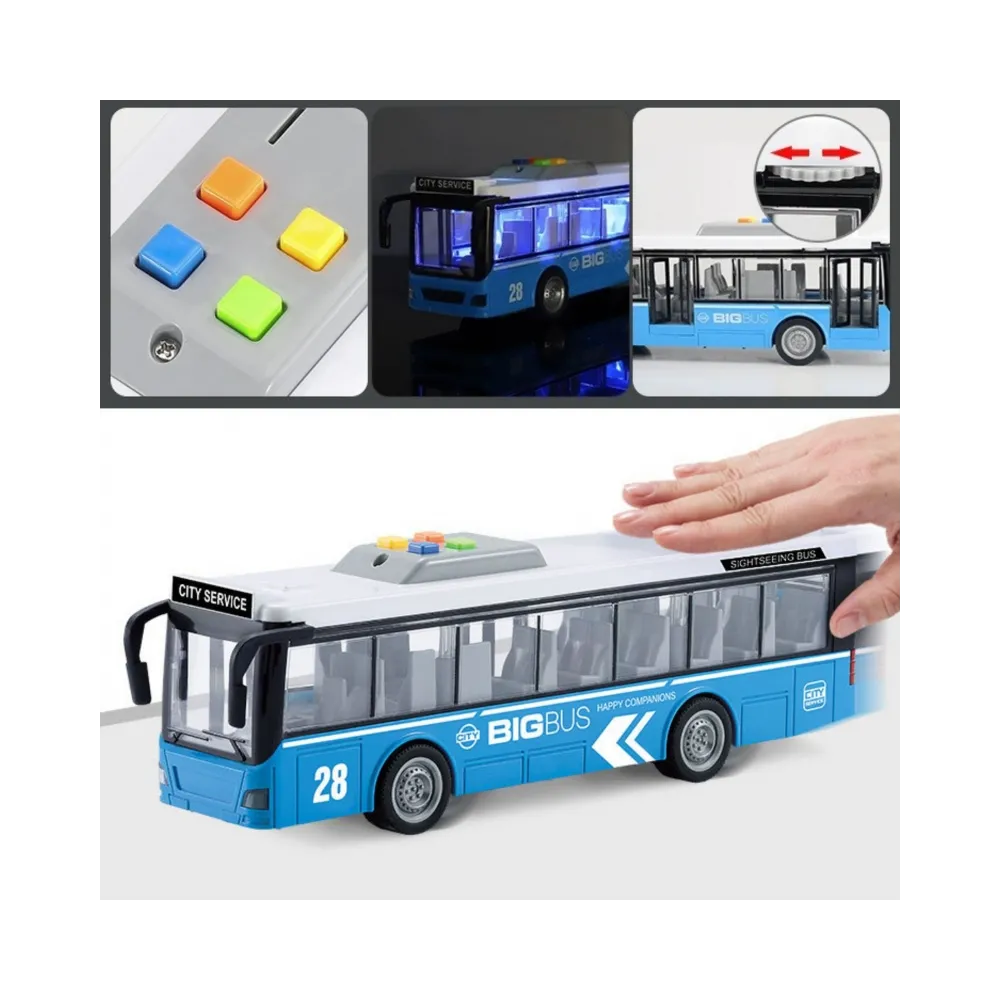 WOOPIE Autobus Miejski Interaktwny Elektryczny 1:16