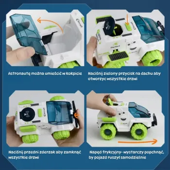 WOOPIE Interaktywny Łazik Kosmiczny Space Set