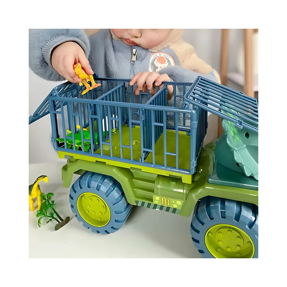 WOOPIE Ciężarówka Dinozaur Transporter Figurki