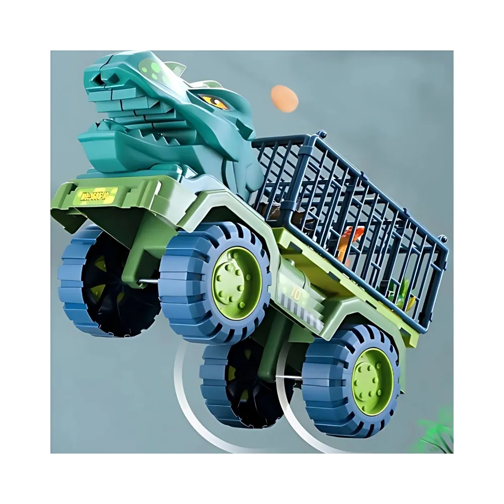 WOOPIE Ciężarówka Dinozaur Transporter Figurki