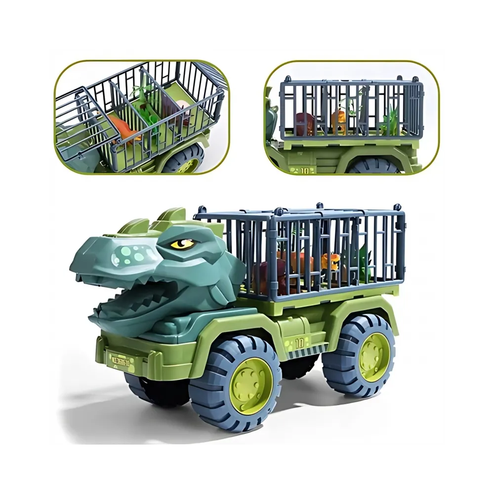WOOPIE Ciężarówka Dinozaur Transporter Figurki